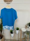 161236 Somestimes Baskili B Yaka Tshirt